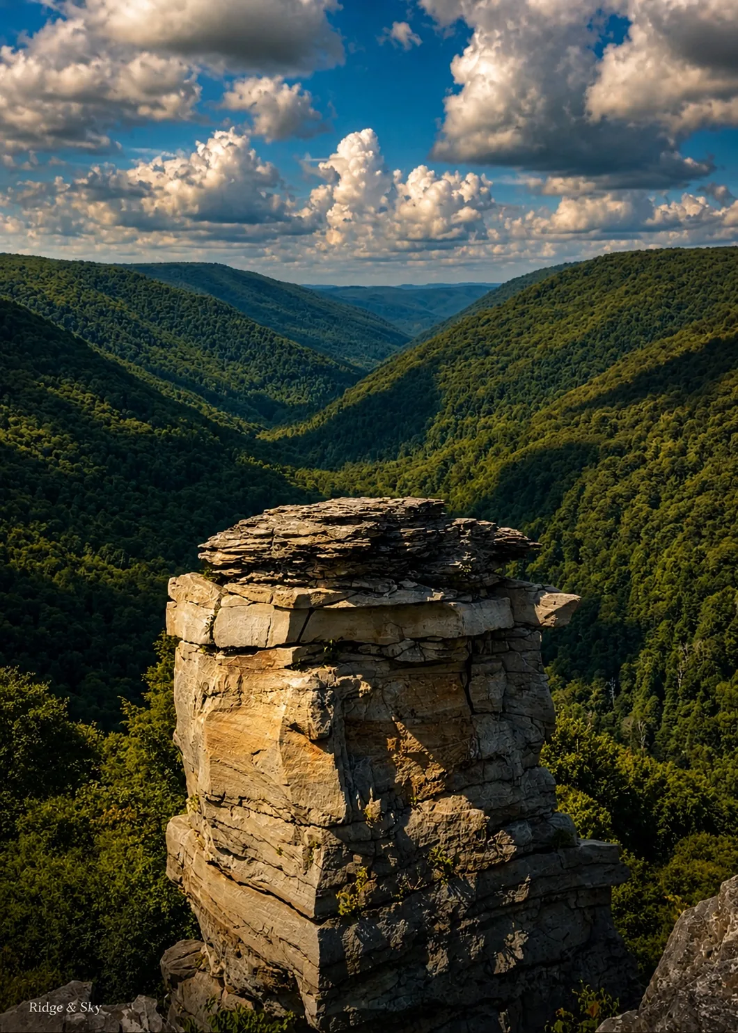 West Virginia overlook